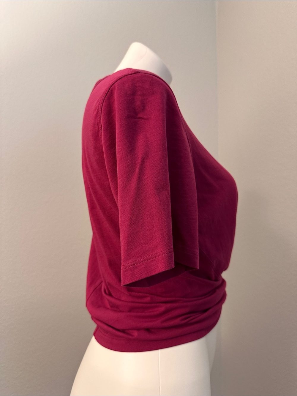 Lululemon Raspberry Twist-Front Crop Top - Picture 2 of 8